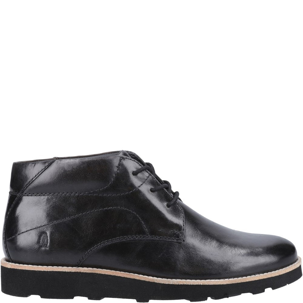 Mens Formal Boots Black Hush Puppies Kennedy Boots
