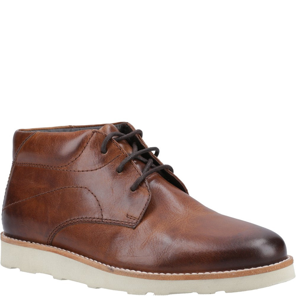 Mens Formal Boots Tan Hush Puppies Kennedy Boots