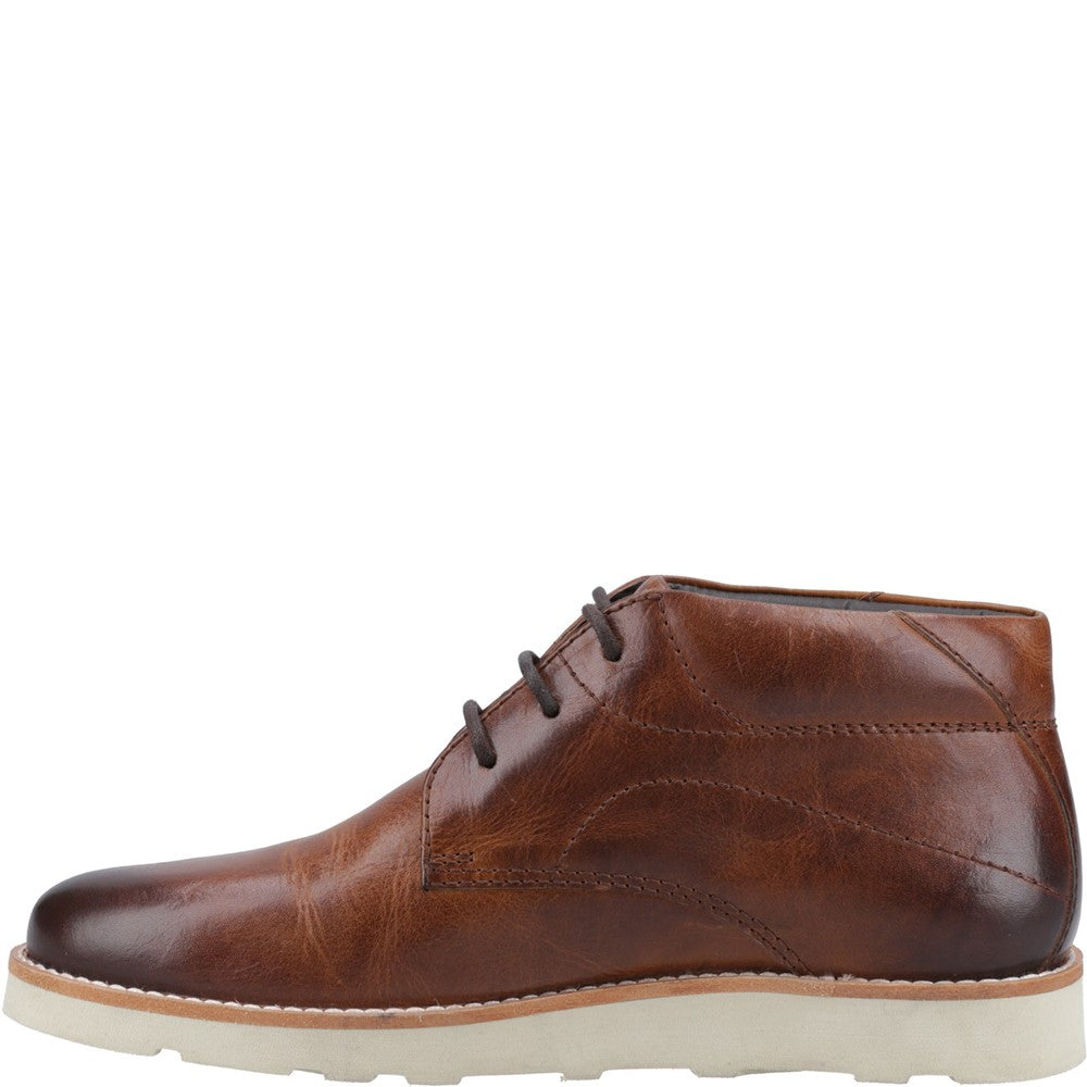 Mens Formal Boots Tan Hush Puppies Kennedy Boots