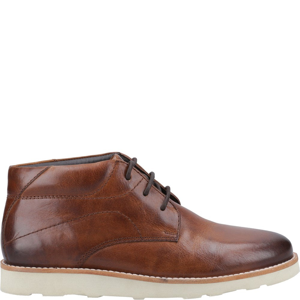 Mens Formal Boots Tan Hush Puppies Kennedy Boots