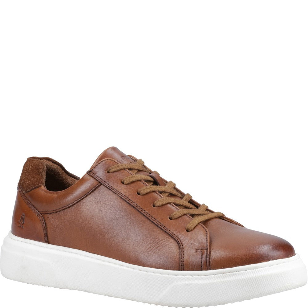 Mens Sports Tan Hush Puppies Whelan Trainers