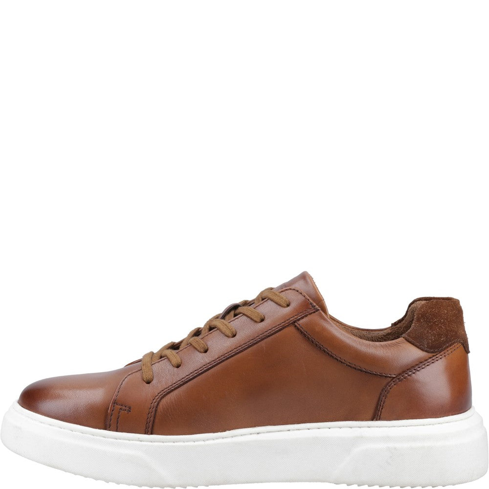 Mens Sports Tan Hush Puppies Whelan Trainers