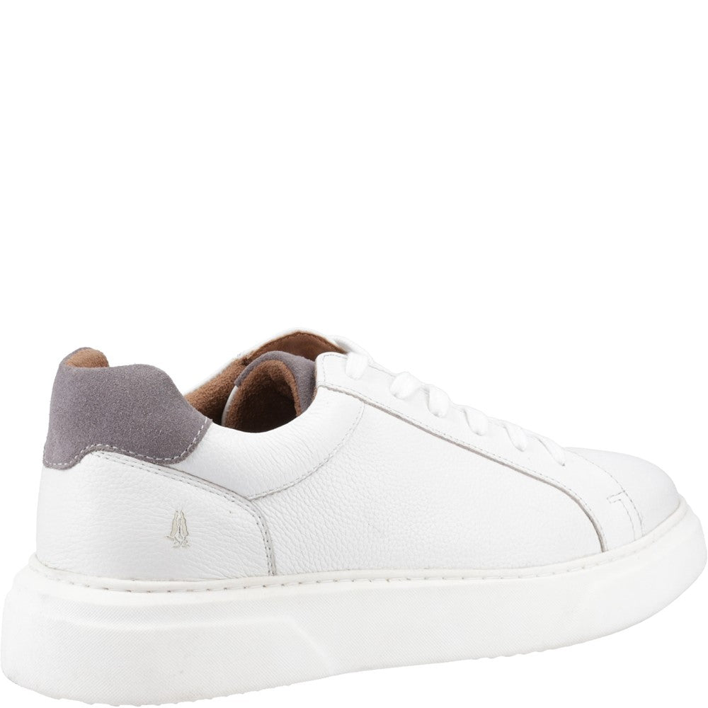 Mens Sports White Hush Puppies Whelan Trainers