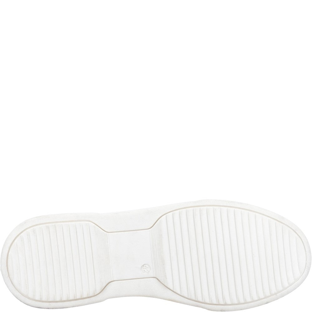 Mens Sports White Hush Puppies Whelan Trainers