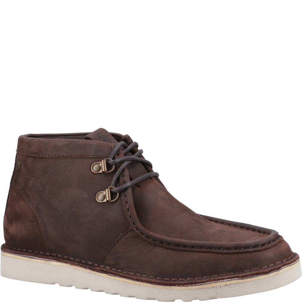 Mens Boots Brown Hush Puppies Oswald Boots
