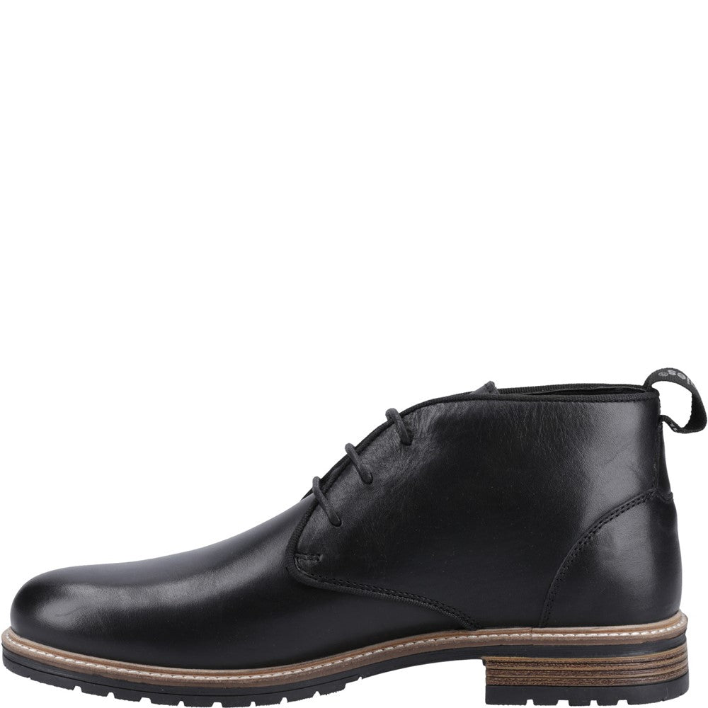 Mens Boots Black Hush Puppies Ricky Boots