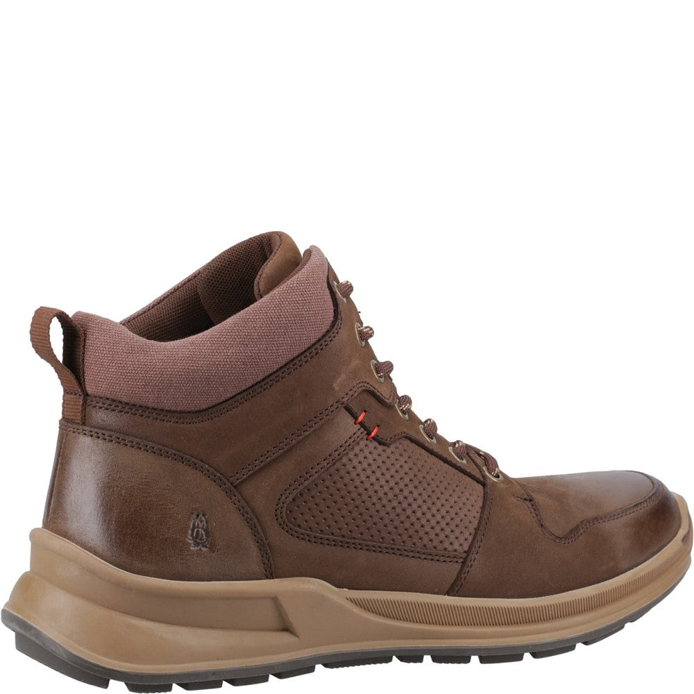 Mens Boots Brown Hush Puppies Arnie Boots