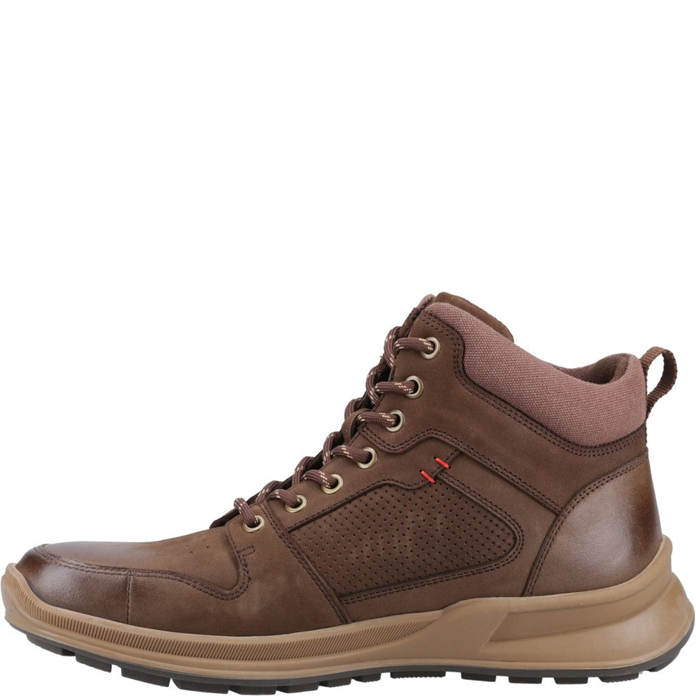 Mens Boots Brown Hush Puppies Arnie Boots