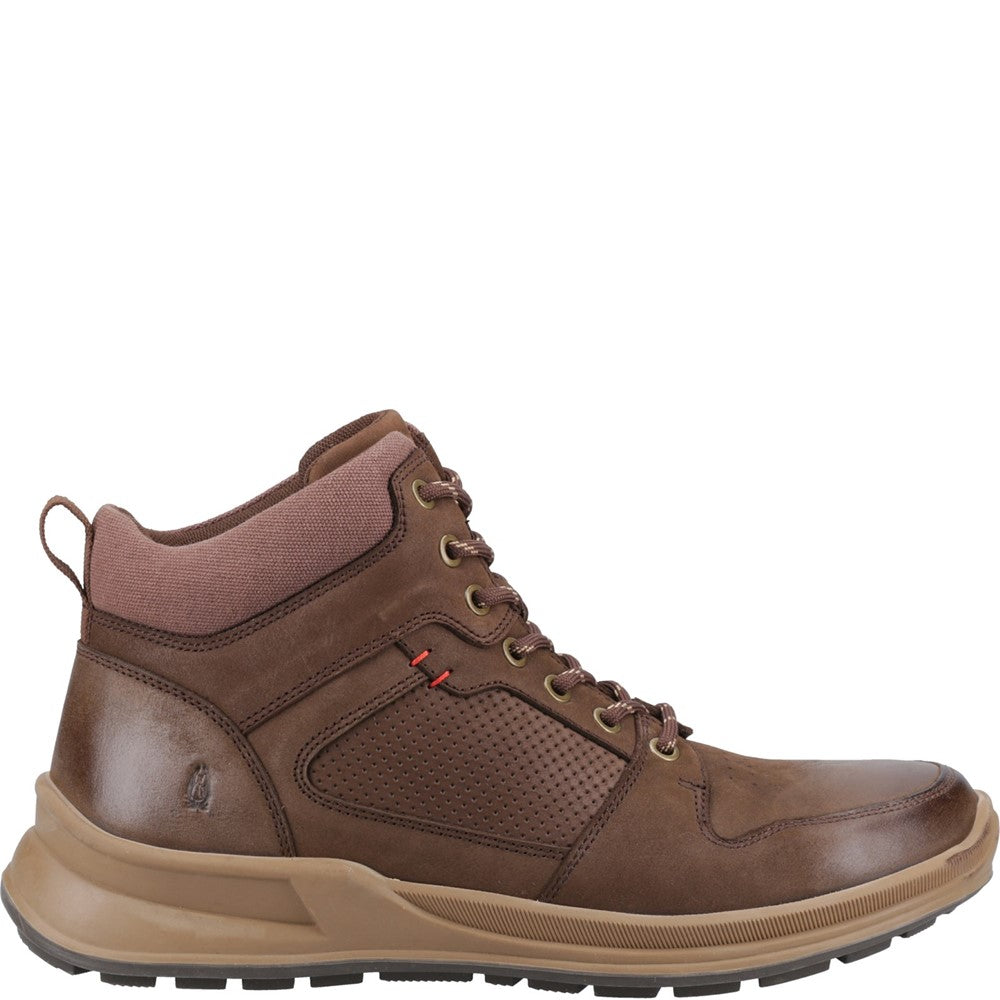 Mens Boots Brown Hush Puppies Arnie Boots