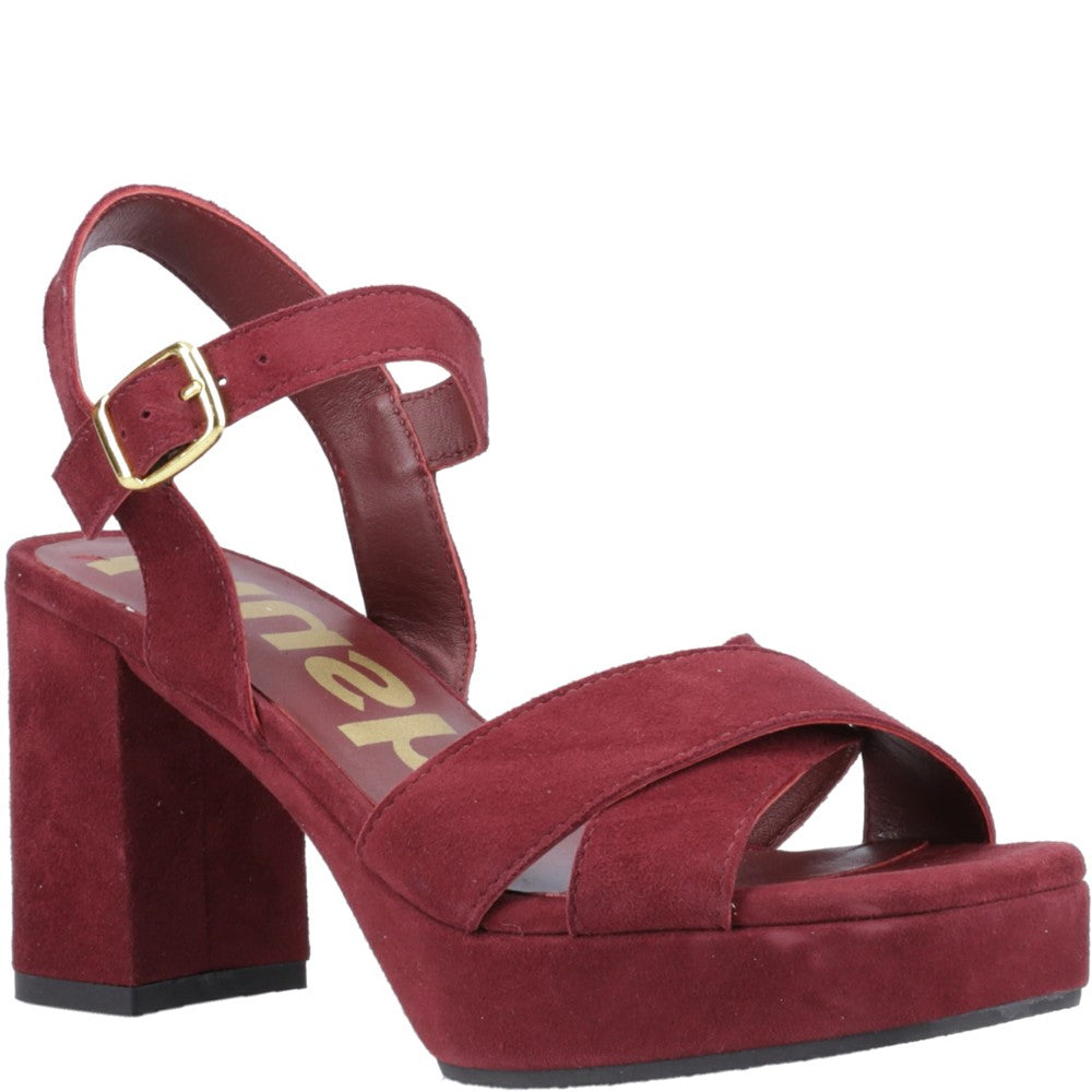Ladies Heels Bordeaux Hush Puppies Ophelia Heels