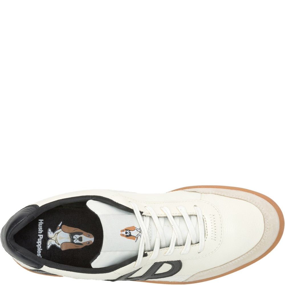 Mens Sports White Hush Puppies Seventy8 Trainers