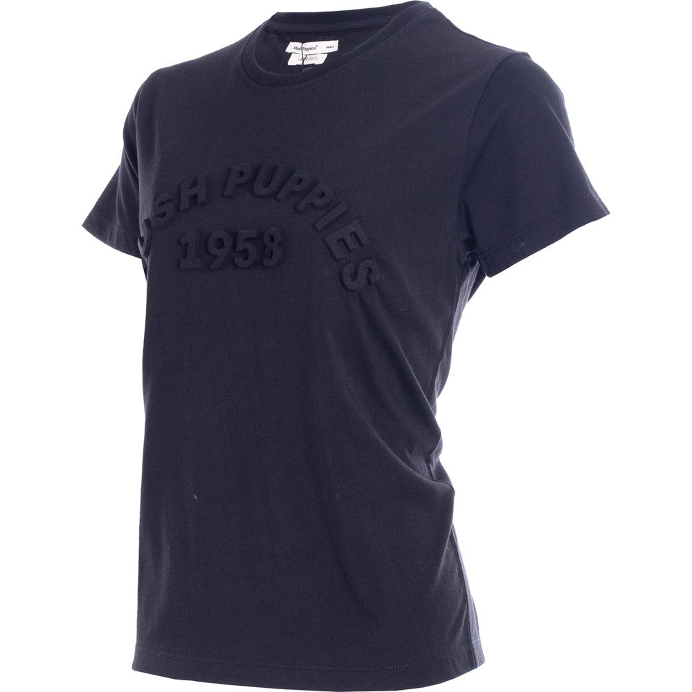 Tee Shirts Black Hush Puppies HP Emboss Tee