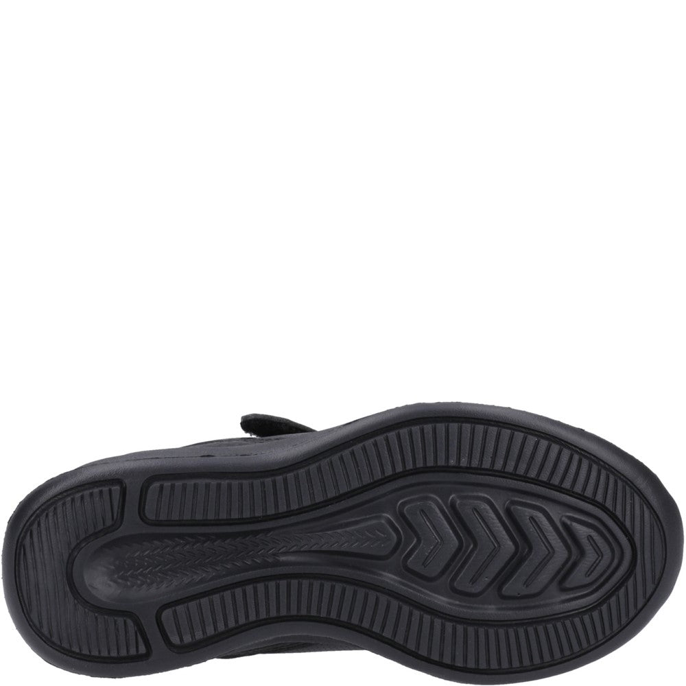 Unisex BTS Black XL Hush Puppies Marling Bungee Lace Senior Shoe