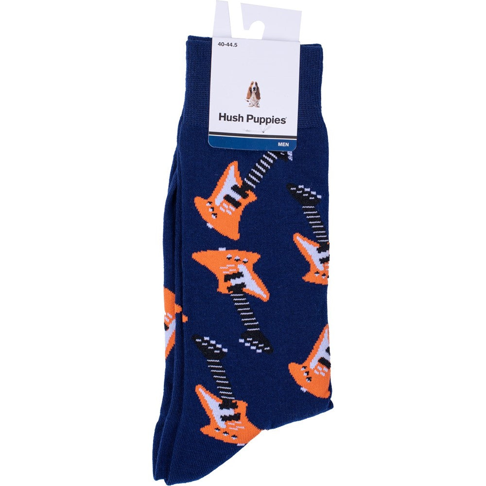 Socks Navy Hush Puppies Guitar Socks