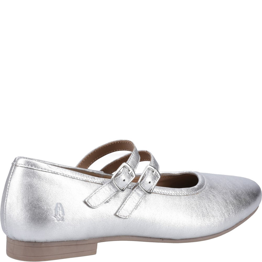 Ballerinas Silver Hush Puppies Nancy Mary Jane Ballet