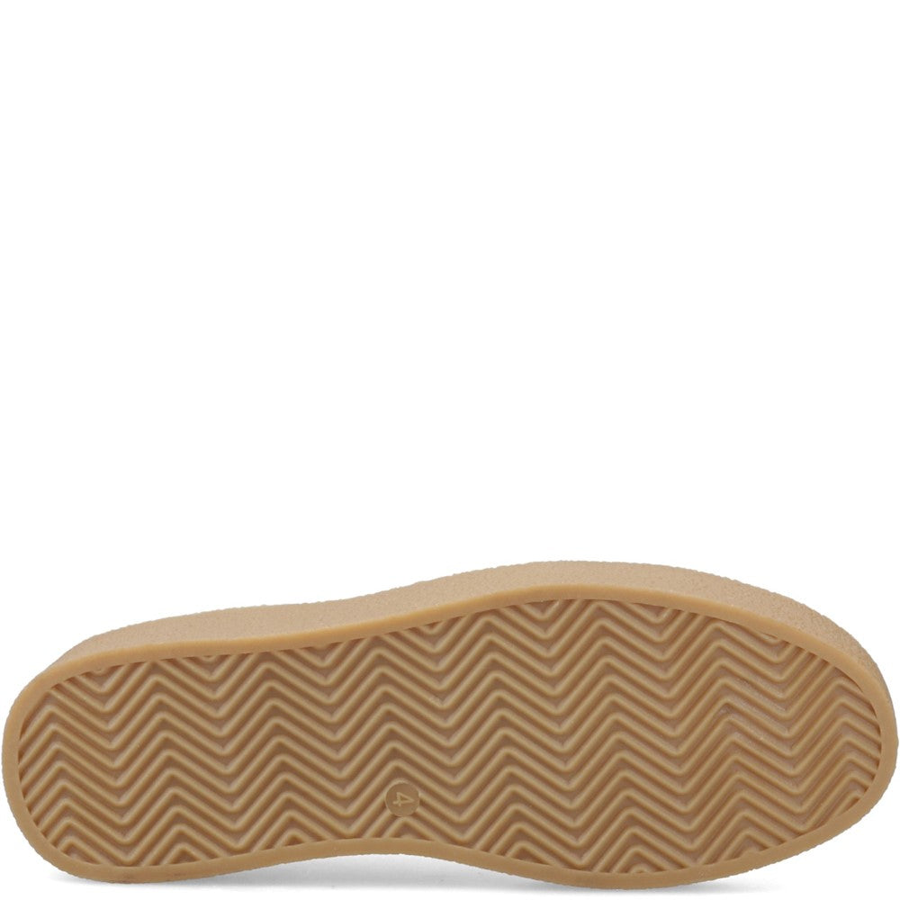 Lace Ladies Shoes Mint Hush Puppies Bridie Textile Mocc Toe