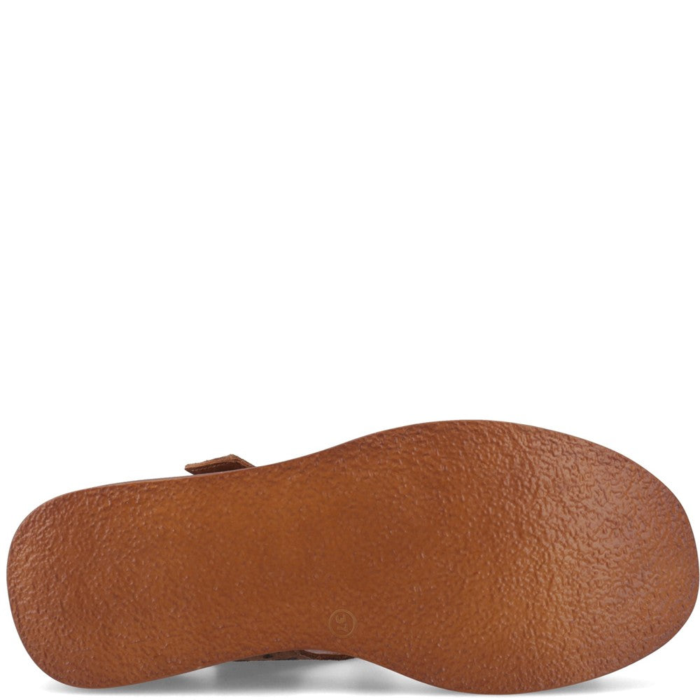 Ladies Heeled Sandals Leopard Hush Puppies Beatrix Wedge Sandal