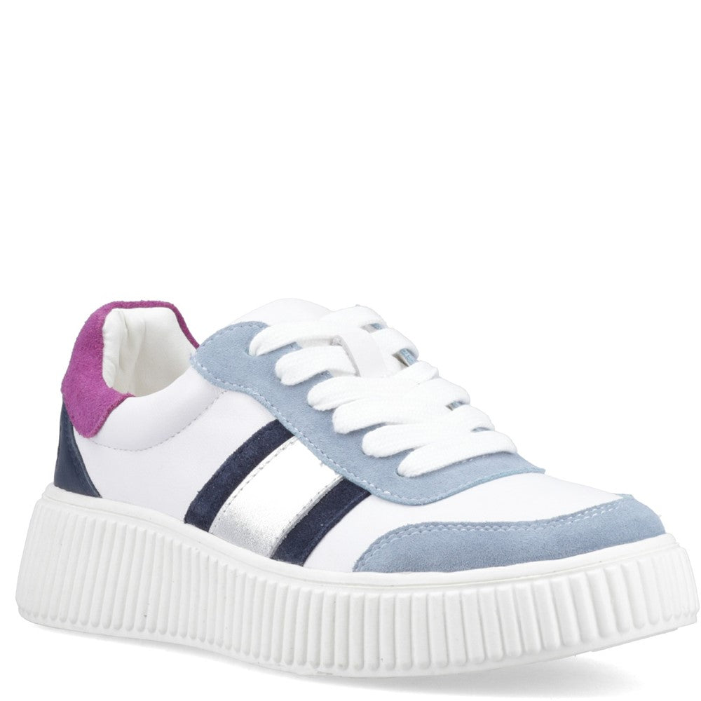Ladies Sports Silver Hush Puppies Holly Sneaker
