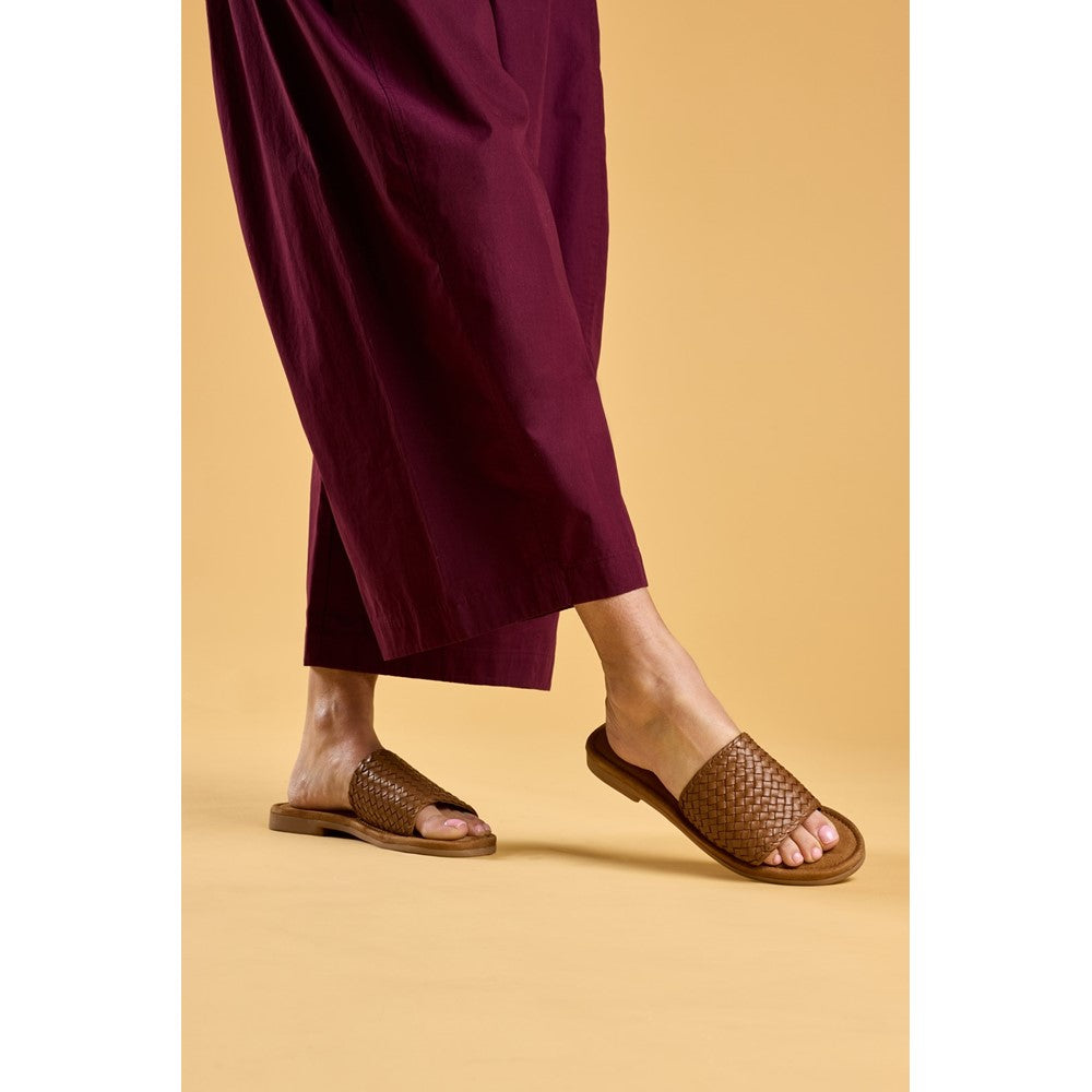 Sandal Ladies Summer Tan Hush Puppies Hetty Slide Sandal