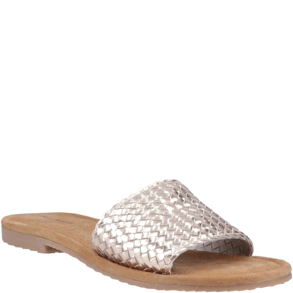 Sandal Ladies Summer Bronze Hush Puppies Hetty Slide Sandal