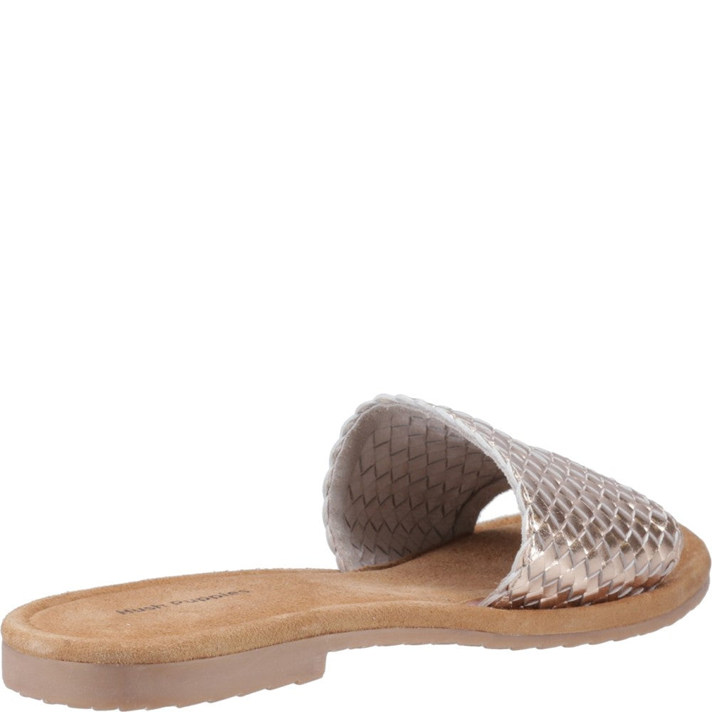 Sandal Ladies Summer Bronze Hush Puppies Hetty Slide Sandal