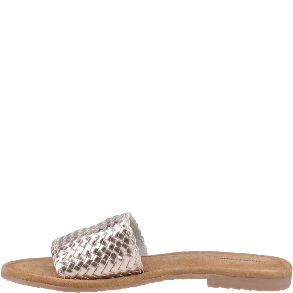 Sandal Ladies Summer Bronze Hush Puppies Hetty Slide Sandal