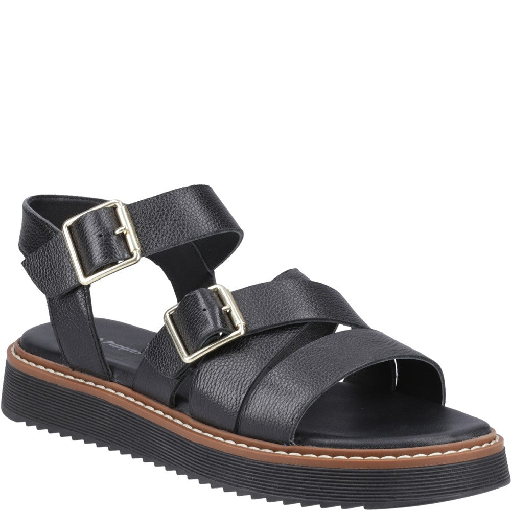 Sandal Ladies Summer Black Hush Puppies Cady Sandal