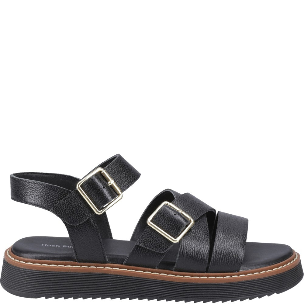 Sandal Ladies Summer Black Hush Puppies Cady Sandal