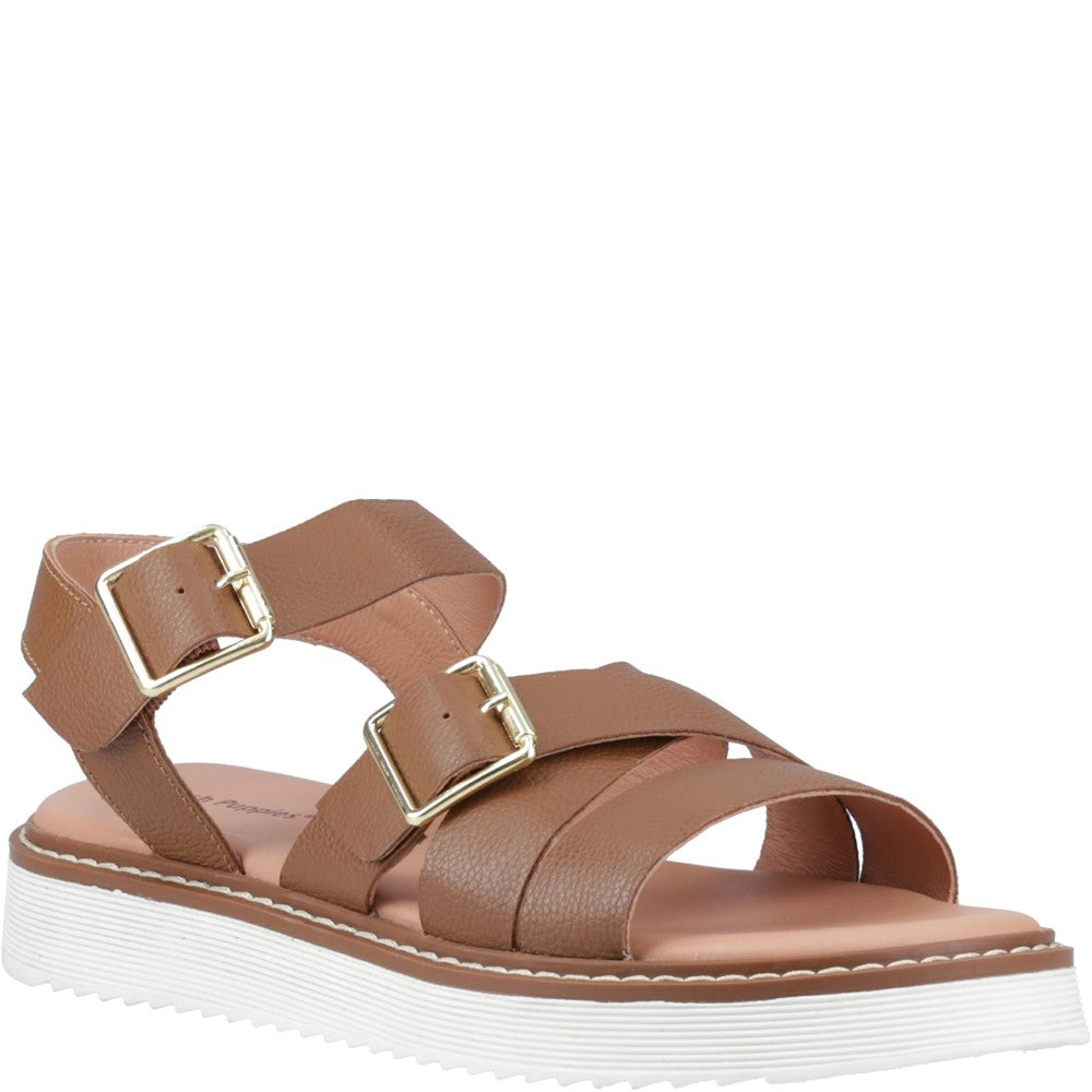 Sandal Ladies Summer Tan Hush Puppies Cady Sandal