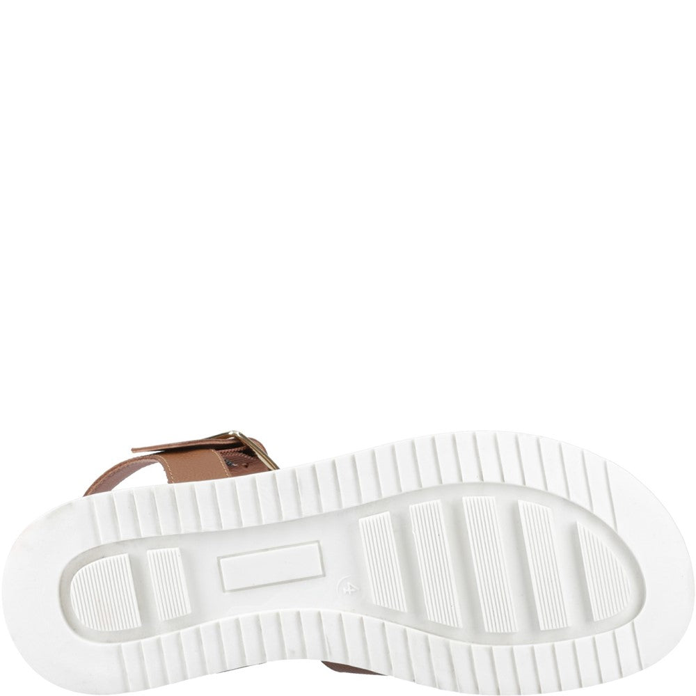 Sandal Ladies Summer Tan Hush Puppies Cady Sandal