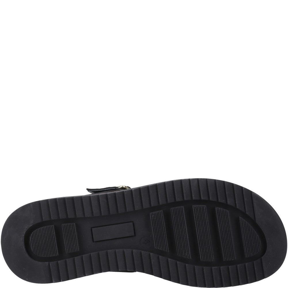 Sandal Ladies Summer Black Hush Puppies Celeste Slide Sandal