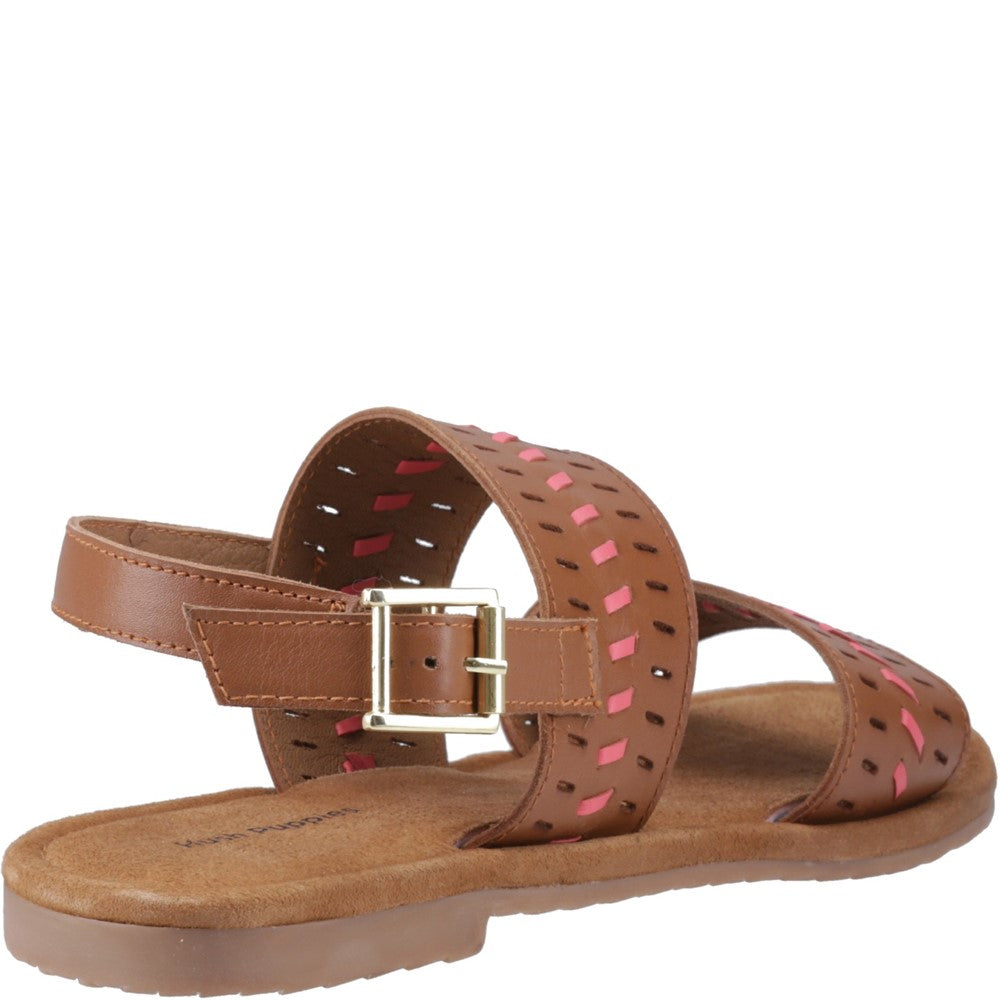Sandal Ladies Summer Tan Hush Puppies Hadley Sandal