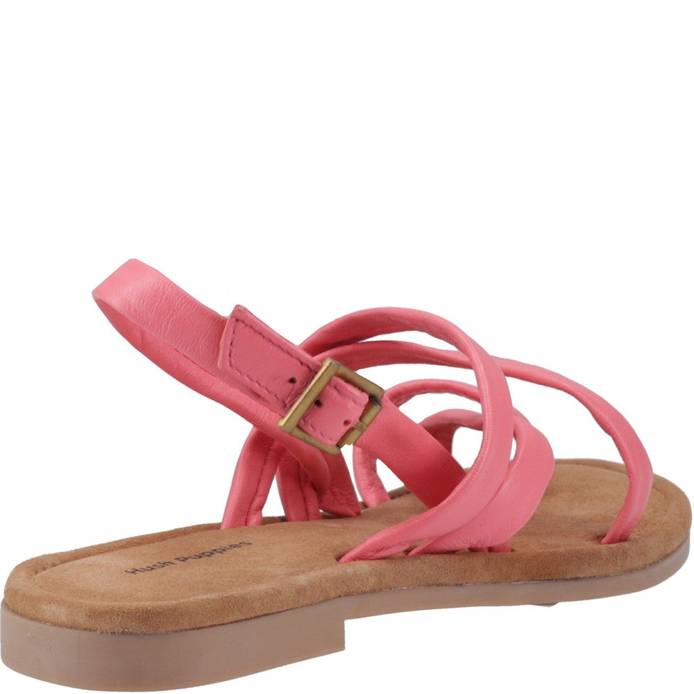 Sandal Ladies Summer Coral Hush Puppies Hope Sandal