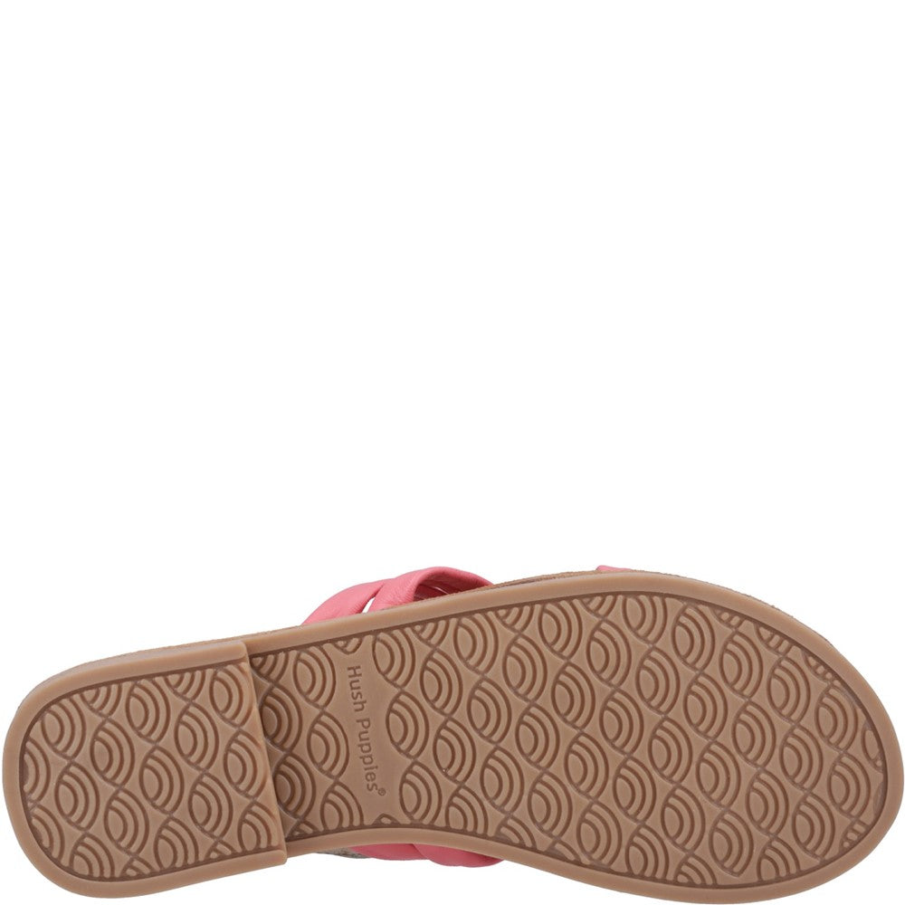 Sandal Ladies Summer Coral Hush Puppies Hope Sandal