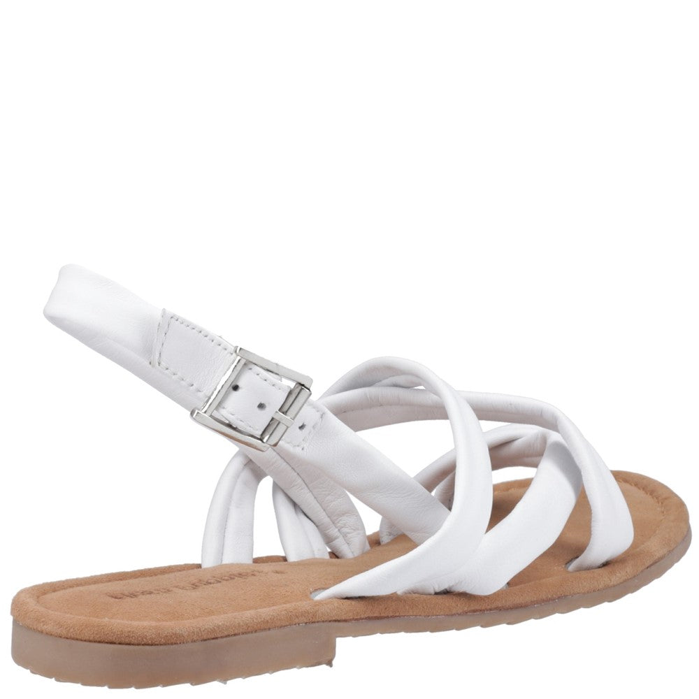 Sandal Ladies Summer White Hush Puppies Hope Sandal