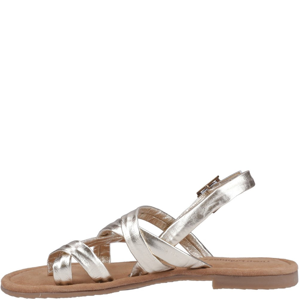 Sandal Ladies Summer Gold Hush Puppies Hope Sandal