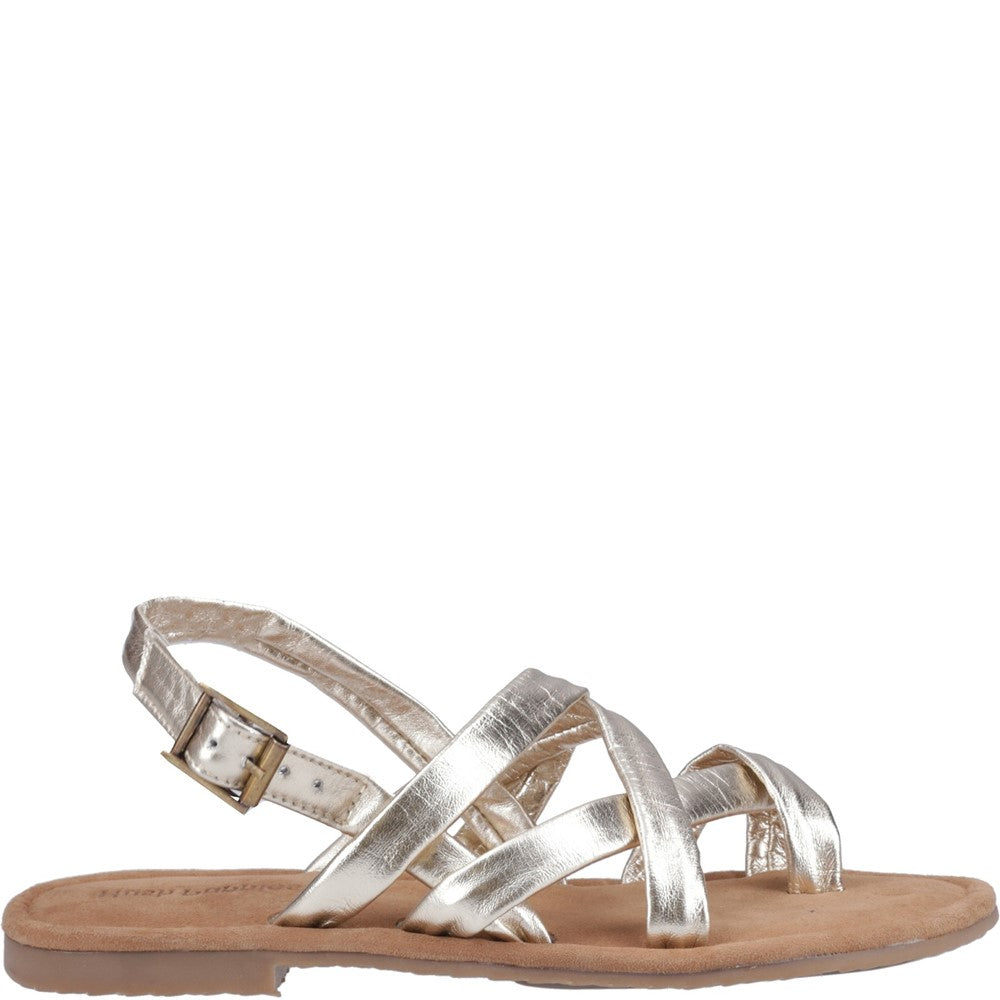 Sandal Ladies Summer Gold Hush Puppies Hope Sandal