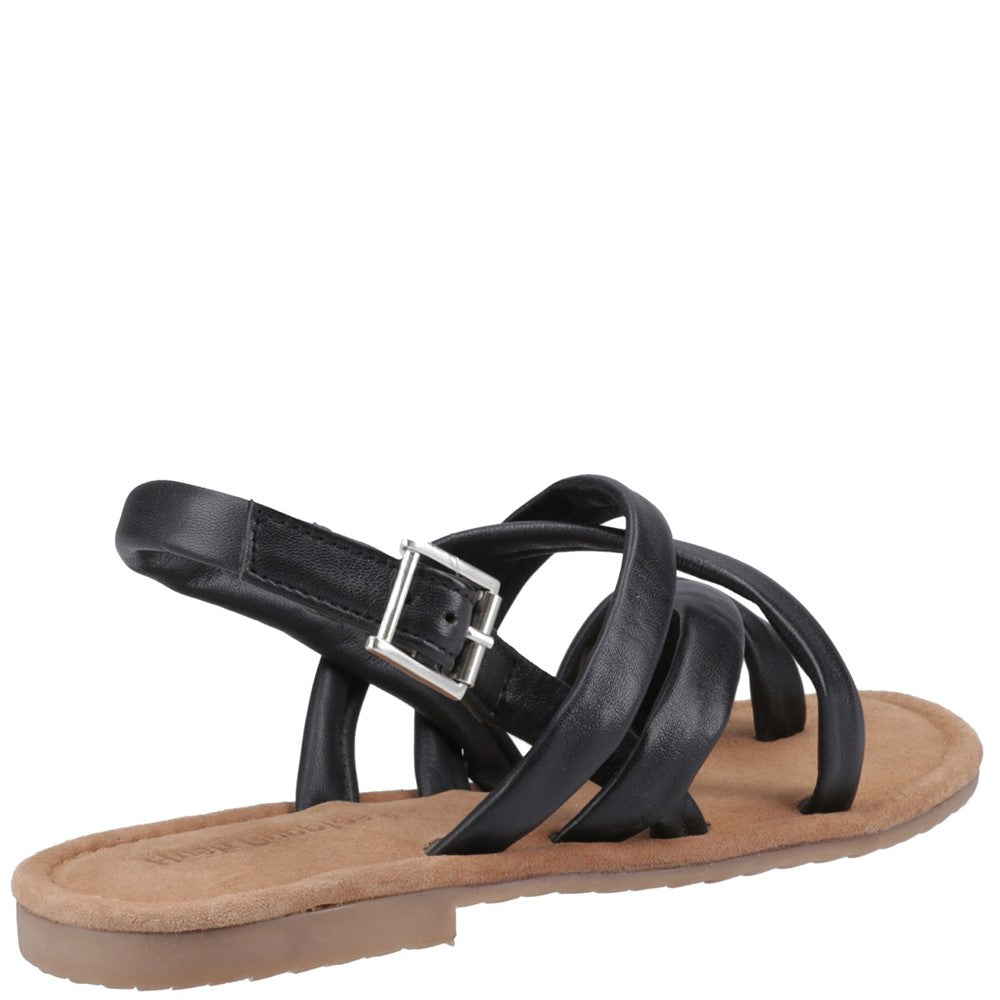 Sandal Ladies Summer Black Hush Puppies Hope Sandal