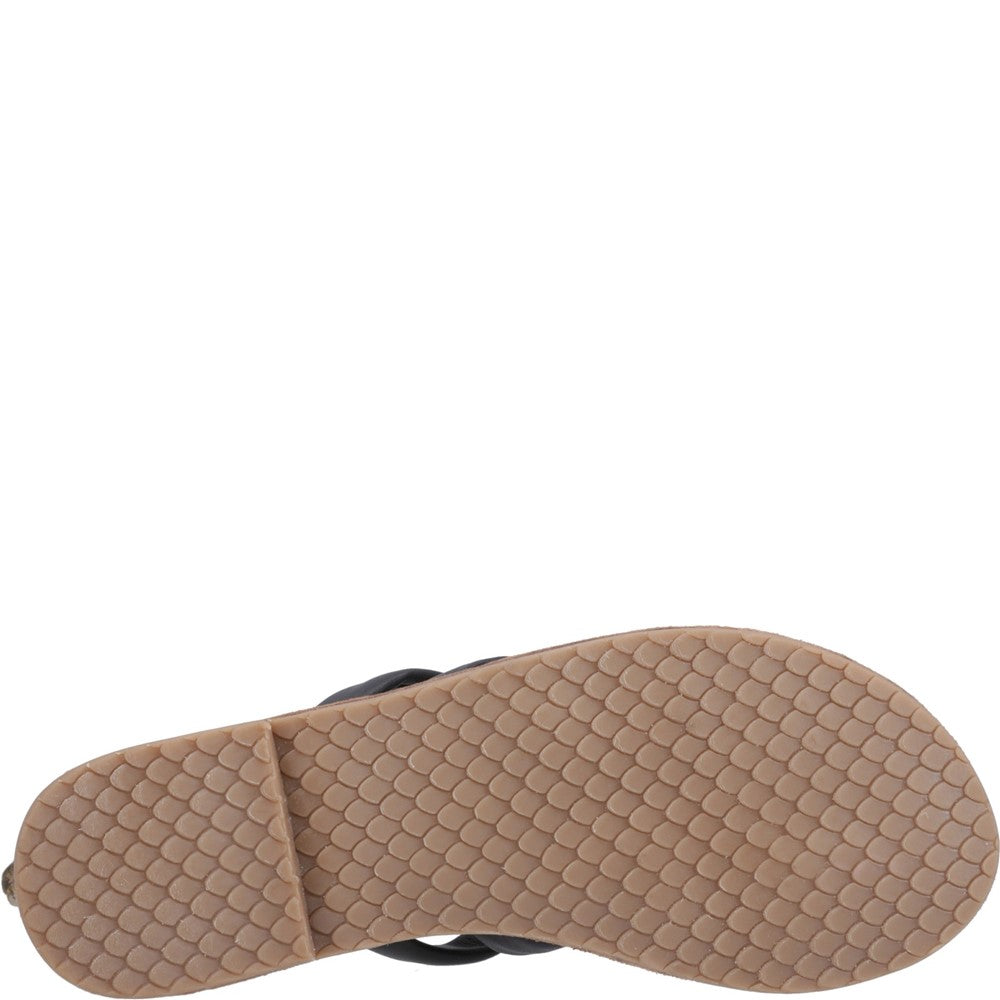 Sandal Ladies Summer Black Hush Puppies Hope Sandal
