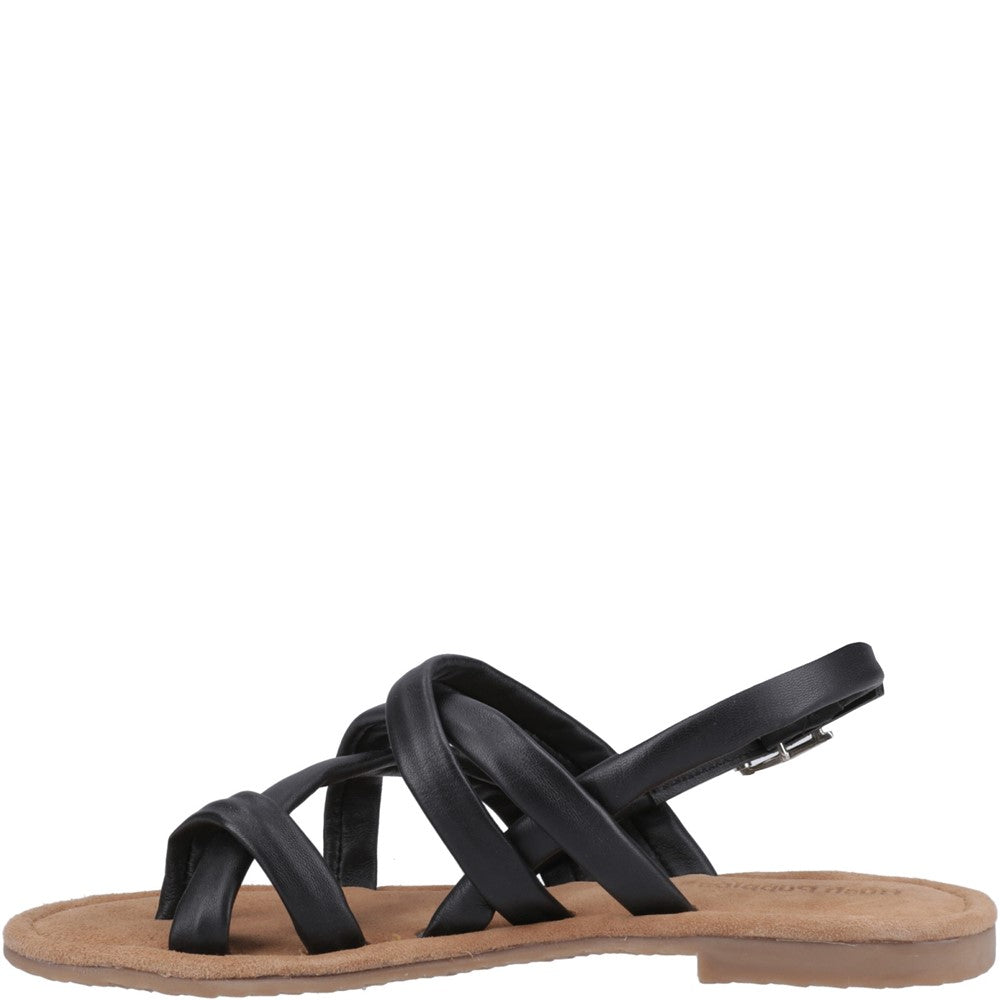 Sandal Ladies Summer Black Hush Puppies Hope Sandal