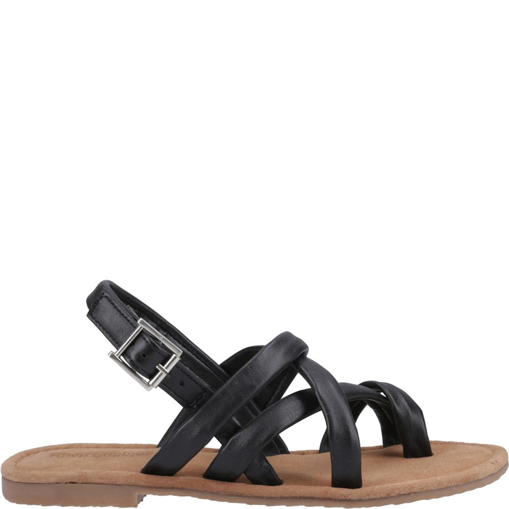 Sandal Ladies Summer Black Hush Puppies Hope Sandal