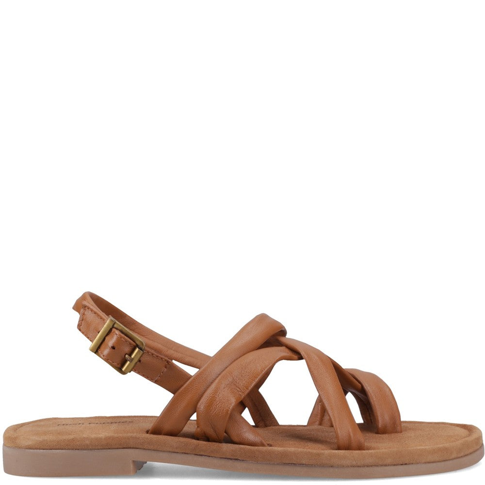 Sandal Ladies Summer Tan Hush Puppies Hope Sandal