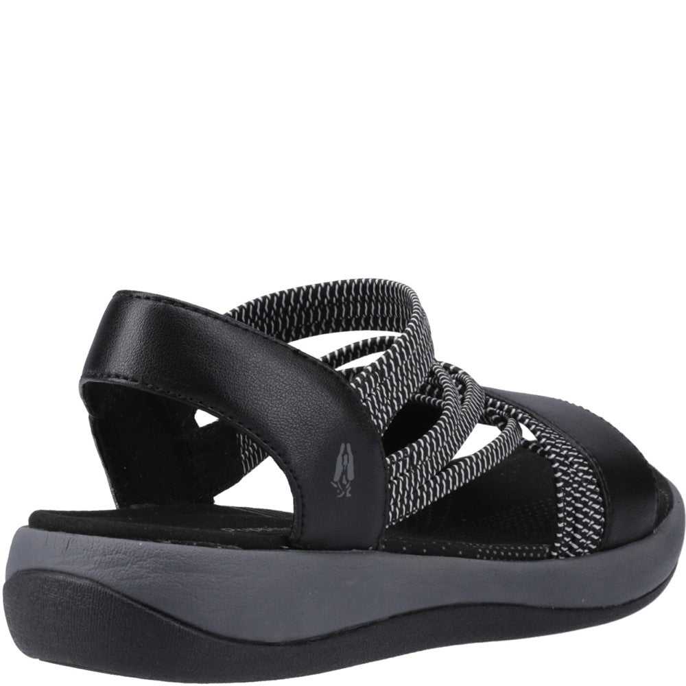 Sandal Ladies Summer Black Hush Puppies Susanna Sandal