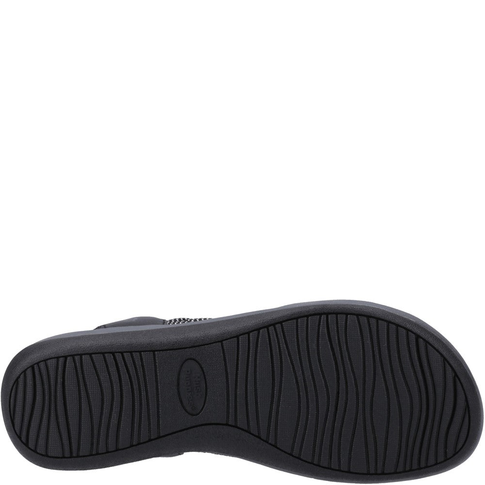 Sandal Ladies Summer Black Hush Puppies Susanna Sandal