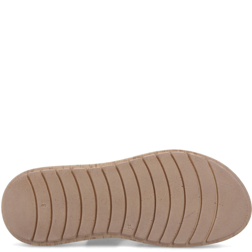 Sandal Ladies Summer Cream Hush Puppies Alison Buckle Sandal