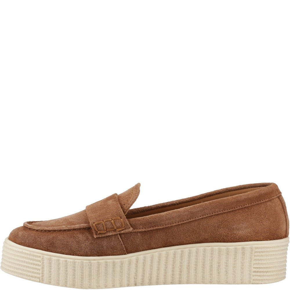 Shoe Ladies Summer Tan Hush Puppies Tamara Loafer