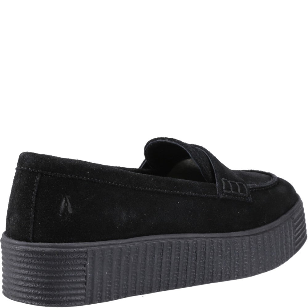 Shoe Ladies Summer Black Hush Puppies Tamara Loafer