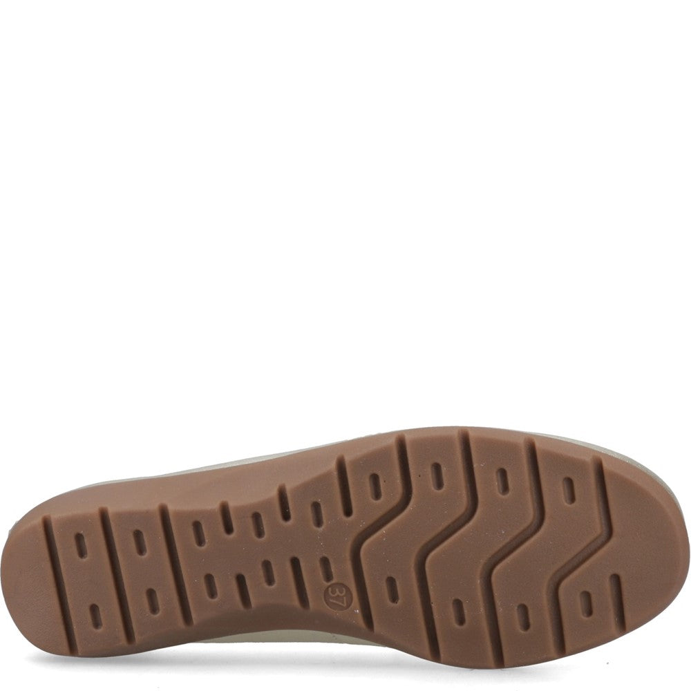 Slip On Ladies Shoes Gold Hush Puppies Shelby Loafer