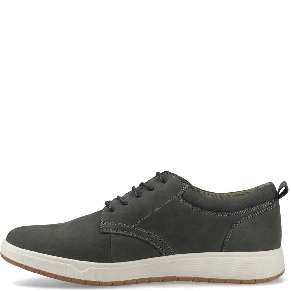 Lace Mens Summer Dark Khaki Hush Puppies Bowen Lace Up