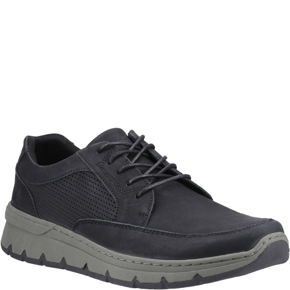 Lace Mens Summer Black Hush Puppies Nelson Lace Up